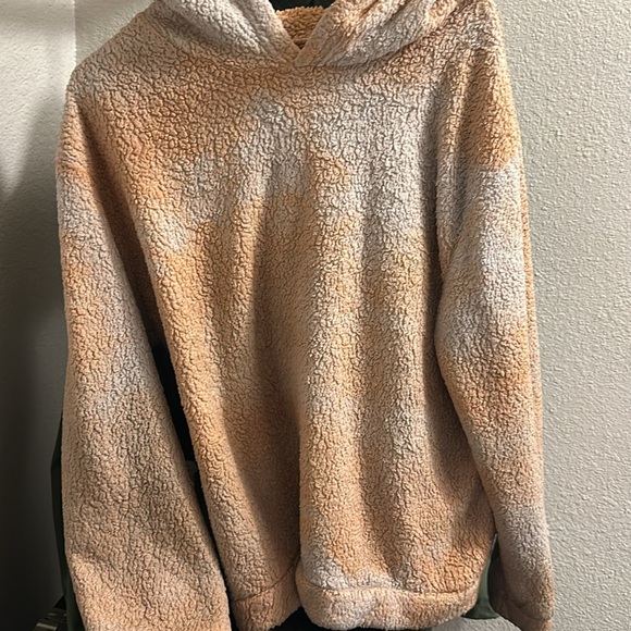 Shein fuzzy hoodie. Med - Picture 3 of 3